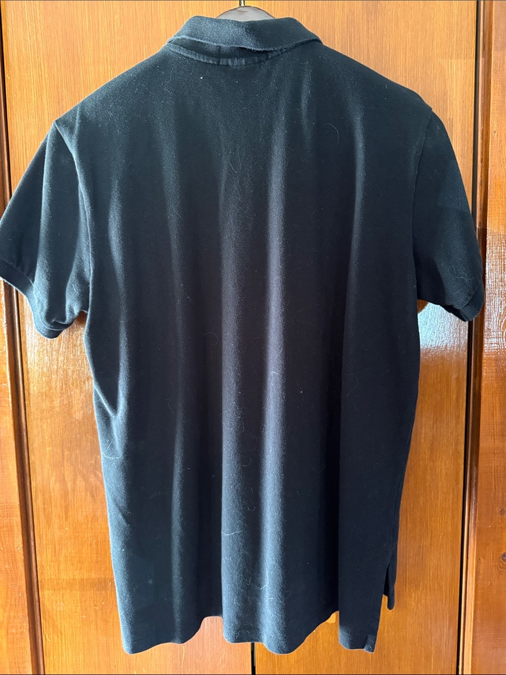 Polo by Ralph Lauren Black Polo with Purple Pony Logo - Picture 4 of 5